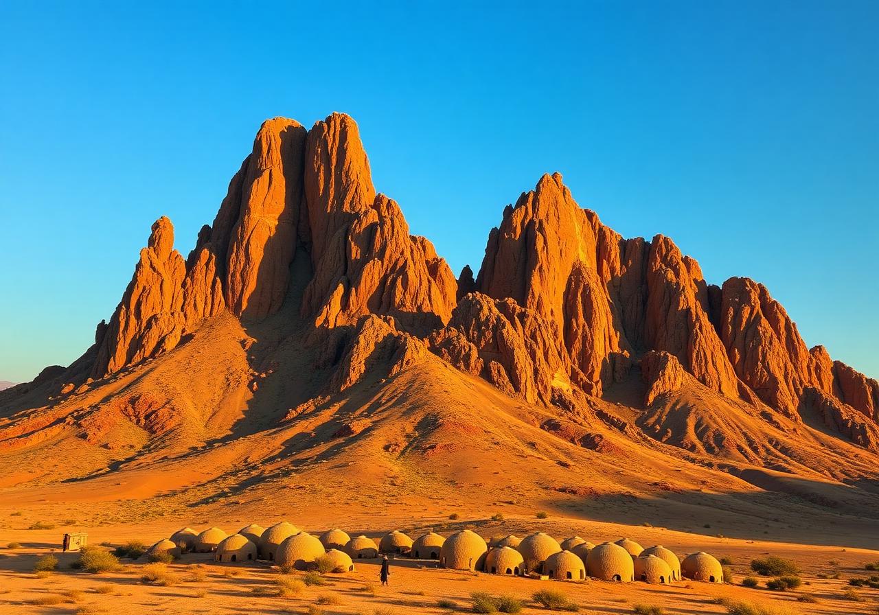 جبل هيبان العظيم والحصون الطبيعية